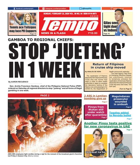 tabloid newspaper philippines|TEMPO – CONTACT NUMBERS PHILIPPINES.